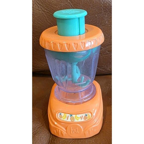 5.25 Inch Orange Green Baby Alive Blender Doll Accessory Replacement Flaws - Picture 1 of 11